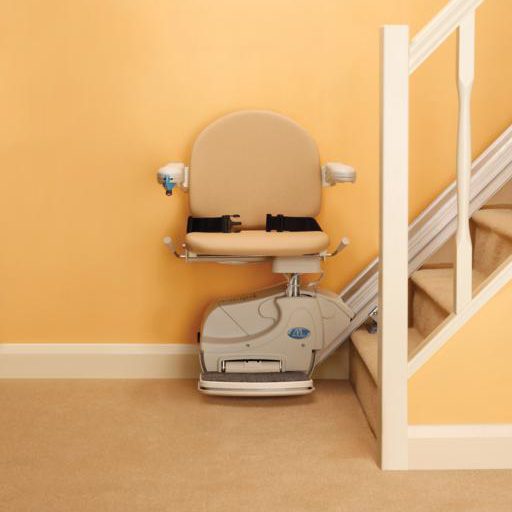 The Minivator Simplicity Straight Stairlift