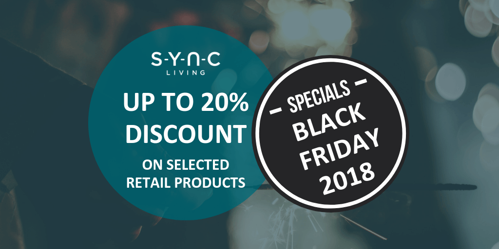 Black Friday deals at Sync Living