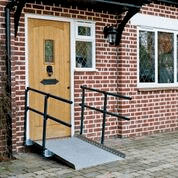 Buying a wheelchair ramp at Sync Living: Enable access welcome ramp