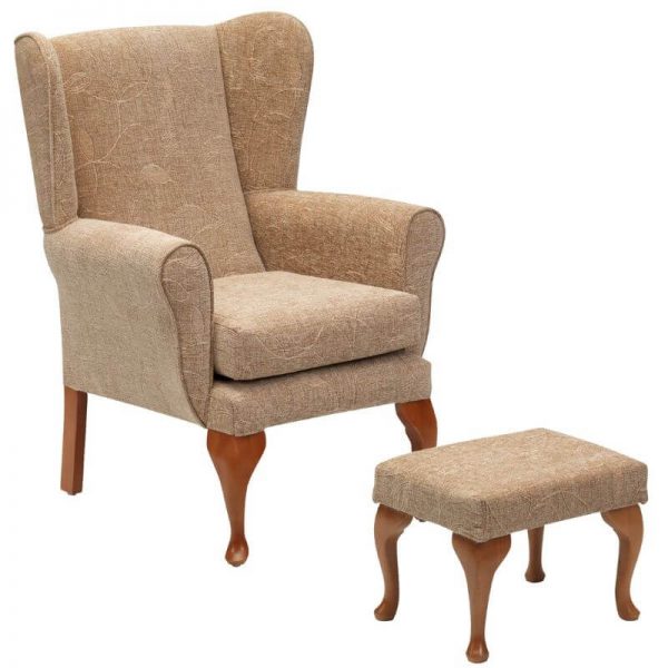 Drive Queen Anne High Back Chair