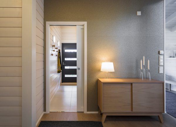 sliding pocket door bedroom