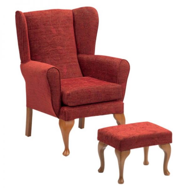 Drive Queen Anne High Back Chair