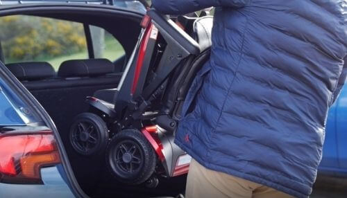 Remote control folding mobility scooter UK