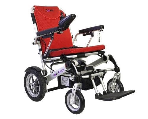 Dash E Fold Folding Electric Wheelchair