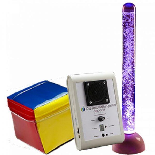 LED Bubble Tube and Cube