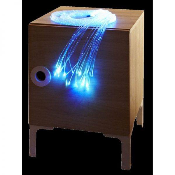 LED Fibre Optic Bedside Cabinet
