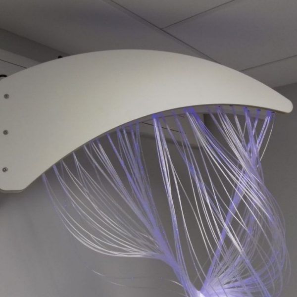 LED Fibre Optic Wall Cascade