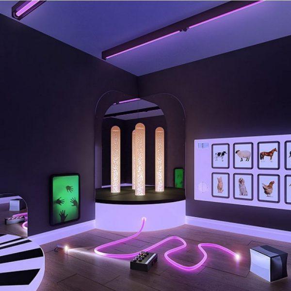 Low Vision Sensory Room