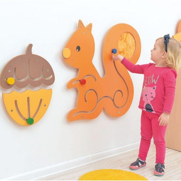 Squirrel and Nut Sensory Panel